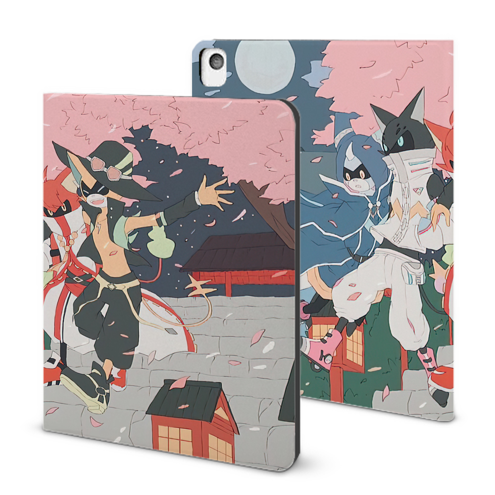 （画像用） 妖怪ウォッチ Yo-kai Watch IPadケース ペンホルダー付き ブックスタイルデザイン